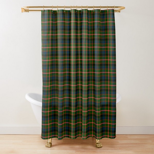 Reid tartan shower curtain