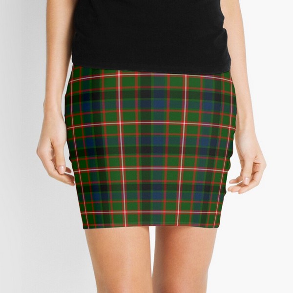 Reid tartan mini skirt