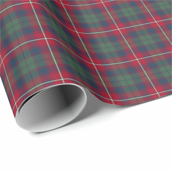 Robertson tartan wrapping paper