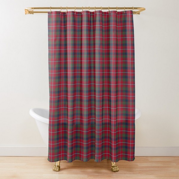 Robertson tartan shower curtain