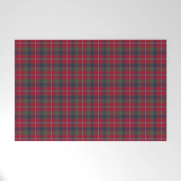 Robertson tartan welcome mat