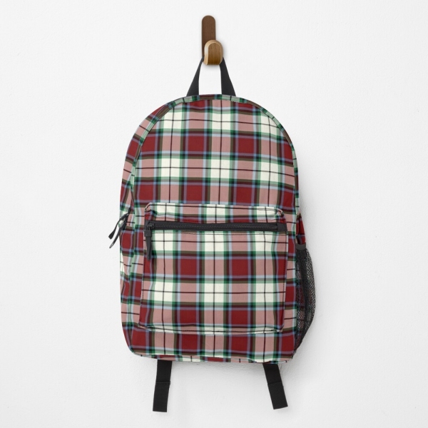 Clan Rose tartan backpack