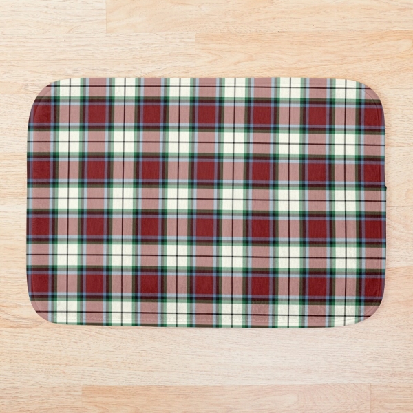 Clan Rose tartan floor mat