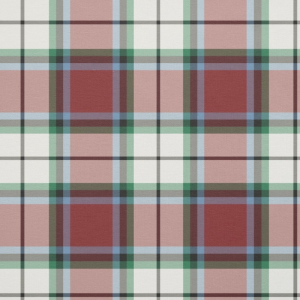 Clan Rose tartan fabric