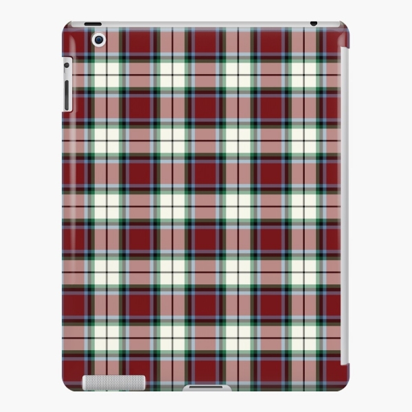 Clan Rose tartan iPad case