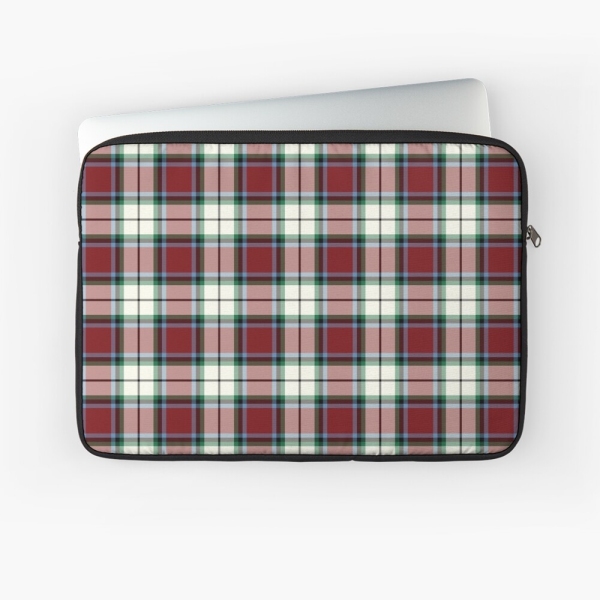 Clan Rose tartan laptop sleeve