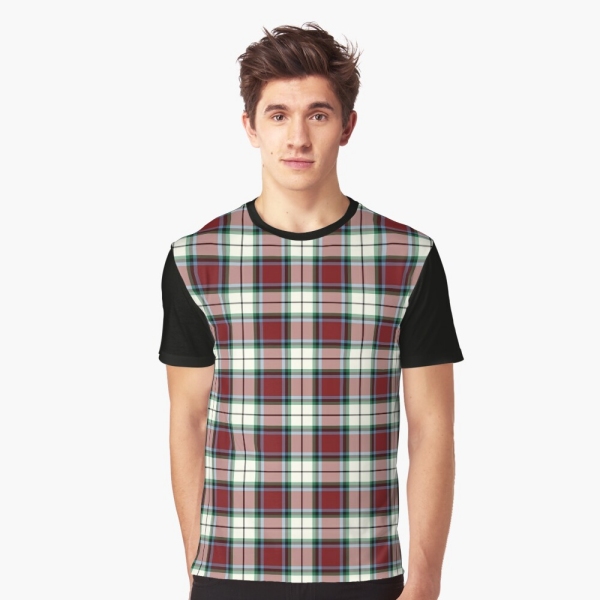 Clan Rose tartan tee shirt