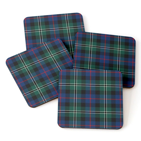 Clan Rose Hunting Tartan Coasters