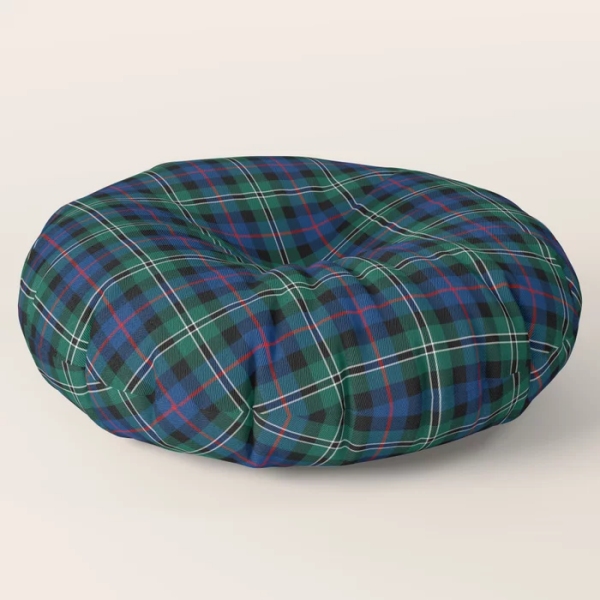 Clan Rose Hunting Tartan Floor Pillow