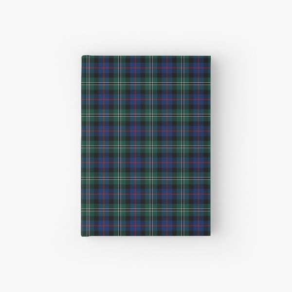 Rose Hunting tartan hardcover journal