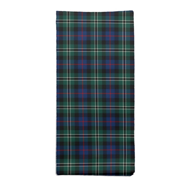 Rose Hunting tartan cloth napkin