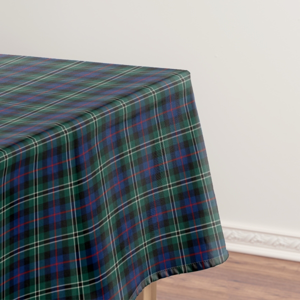 Rose Hunting tartan tablecloth