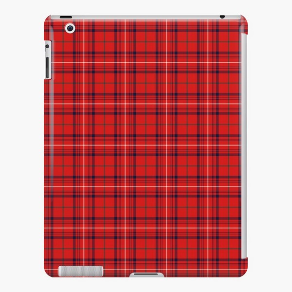 Clan Rose Tartan iPad Case