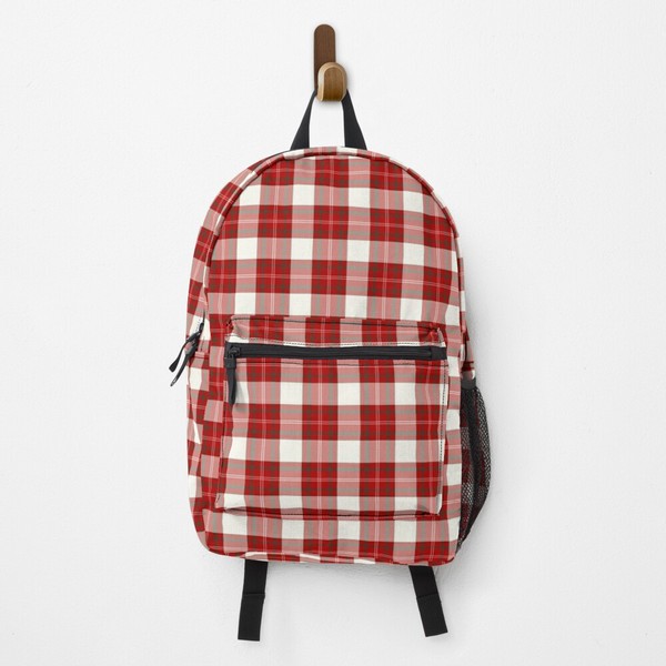 Ross District tartan backpack