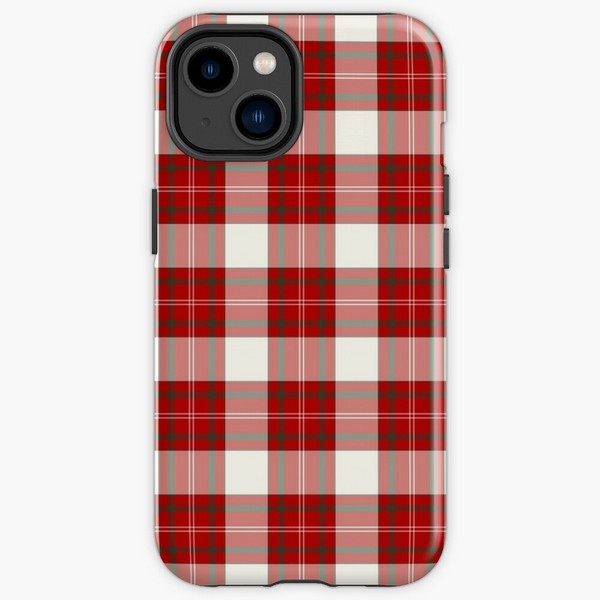 Ross District tartan iPhone case