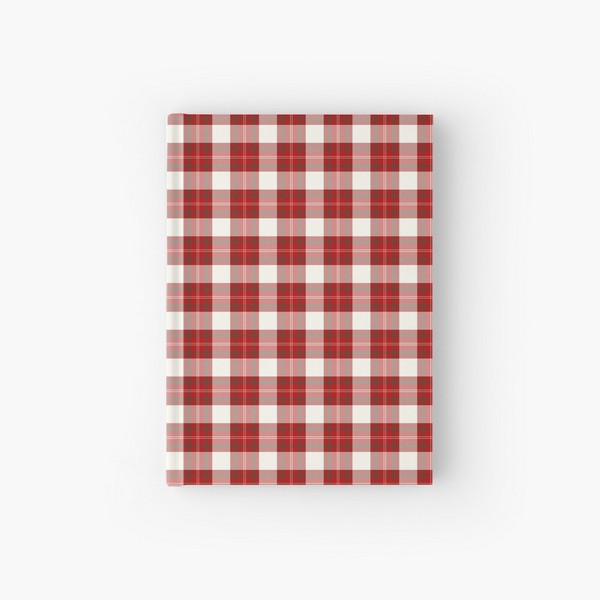 Ross District tartan hardcover journal