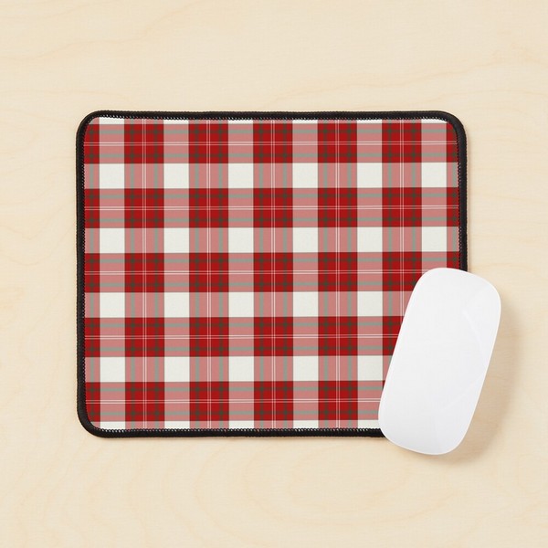 Ross District tartan mouse pad