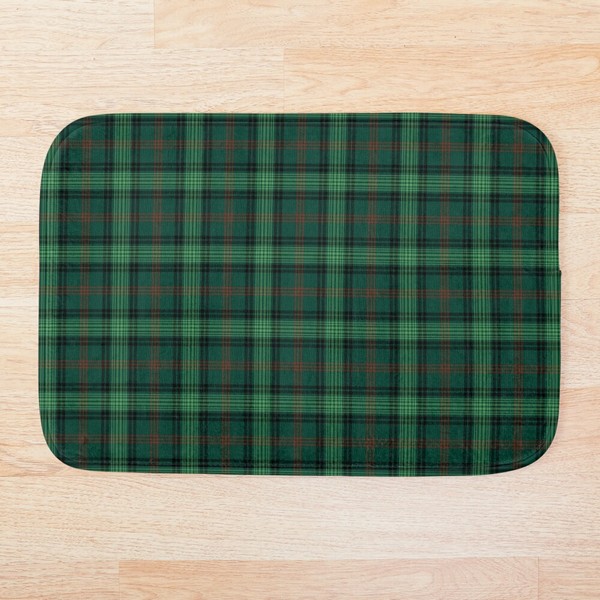 Ross Hunting tartan floor mat