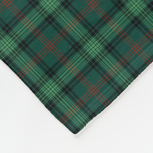 Ross Hunting tartan fleece blanket