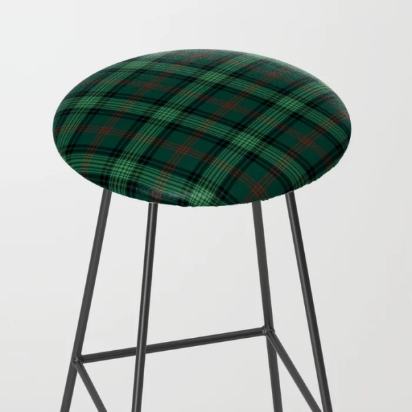 Ross Hunting tartan bar stool