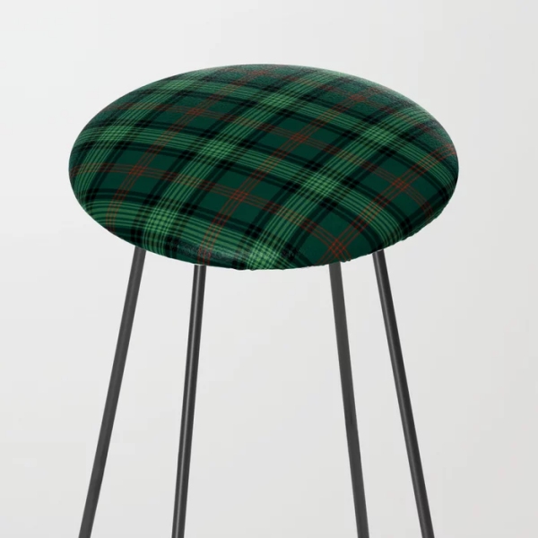 Ross Hunting tartan counter stool