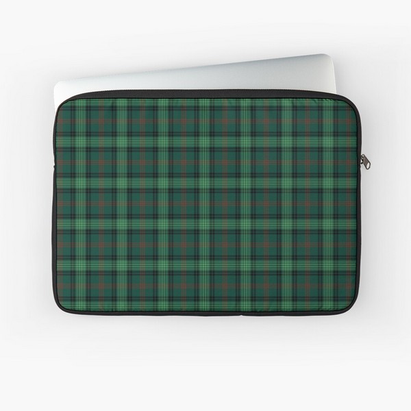 Ross Hunting tartan laptop sleeve