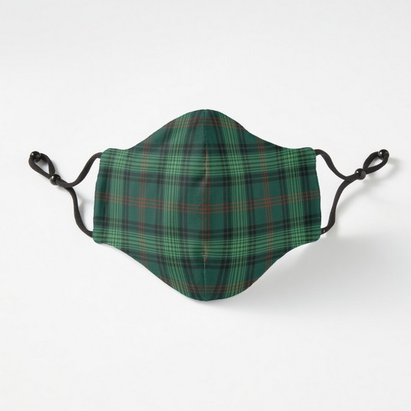Ross Hunting tartan fitted face mask