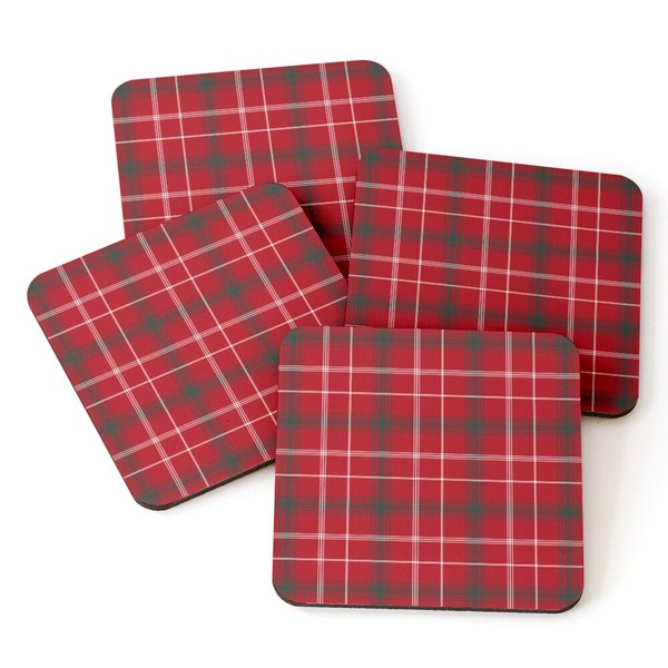 Rothesay Tartan Coasters