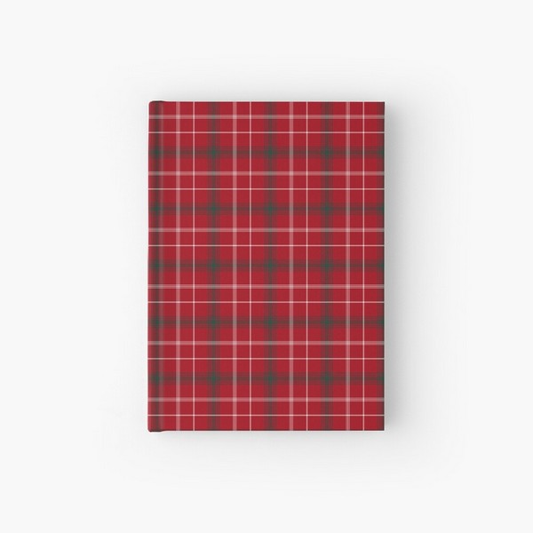 Rothesay District tartan hardcover journal