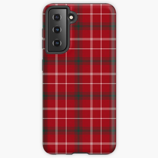 Rothesay District tartan Samsung Galaxy case