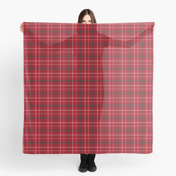 Rothesay District tartan scarf