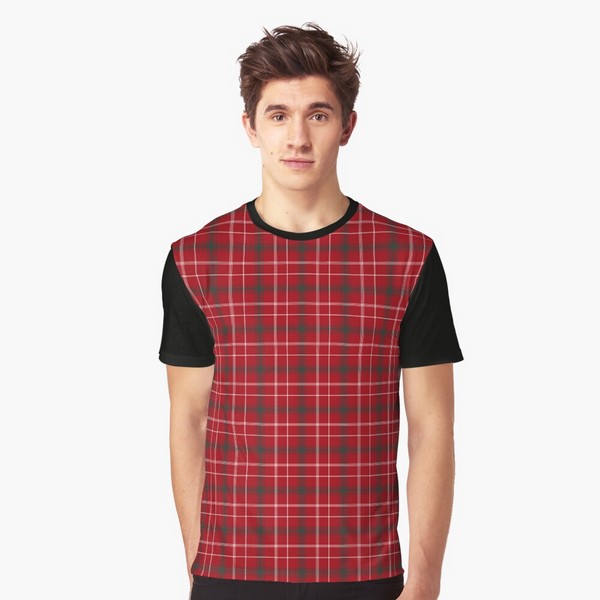 Rothesay District tartan tee shirt