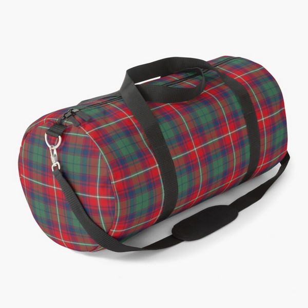 Roxburgh District tartan duffle bag