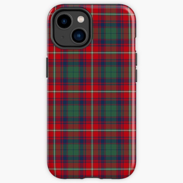 Roxburgh District tartan iPhone case