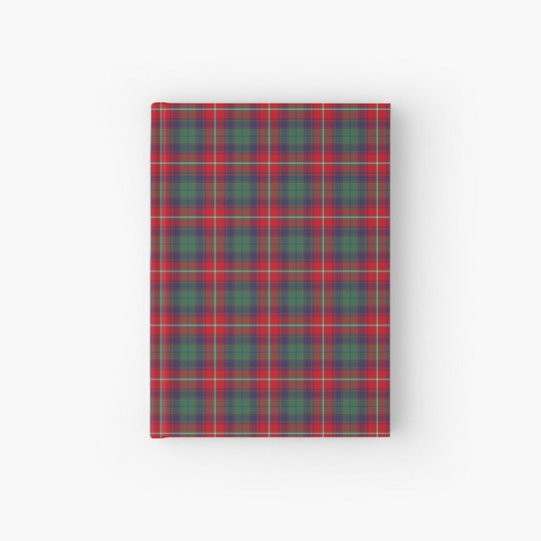 Roxburgh District tartan hardcover journal