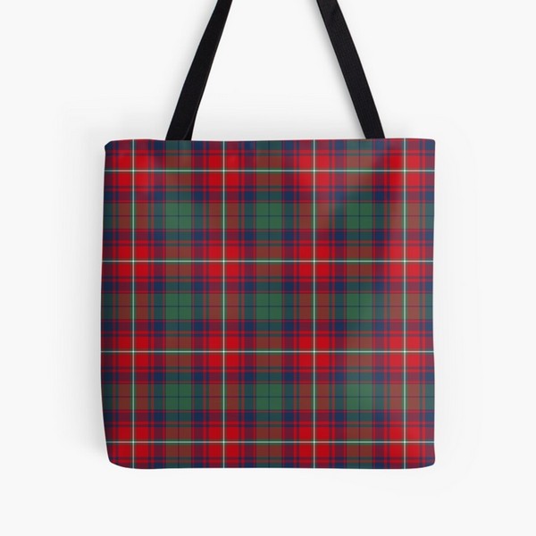 Roxburgh District tartan tote bag