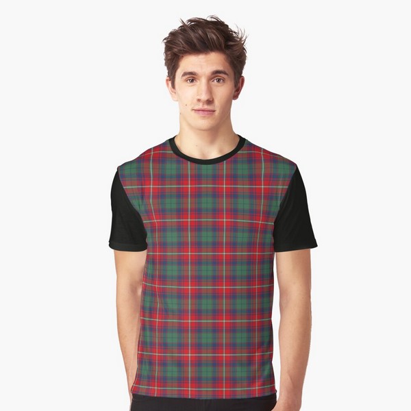 Roxburgh District tartan tee shirt