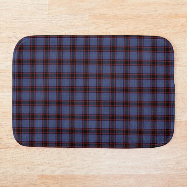 Rutherford tartan floor mat