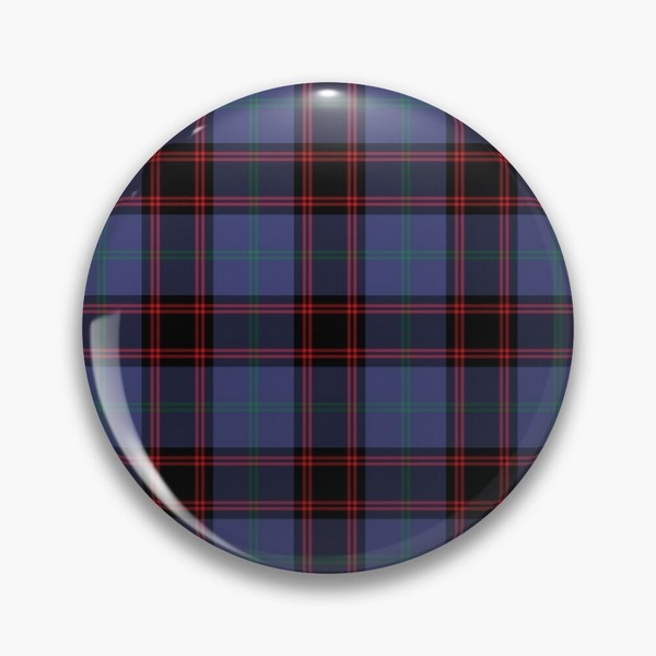 Clan Rutherford Tartan Pin