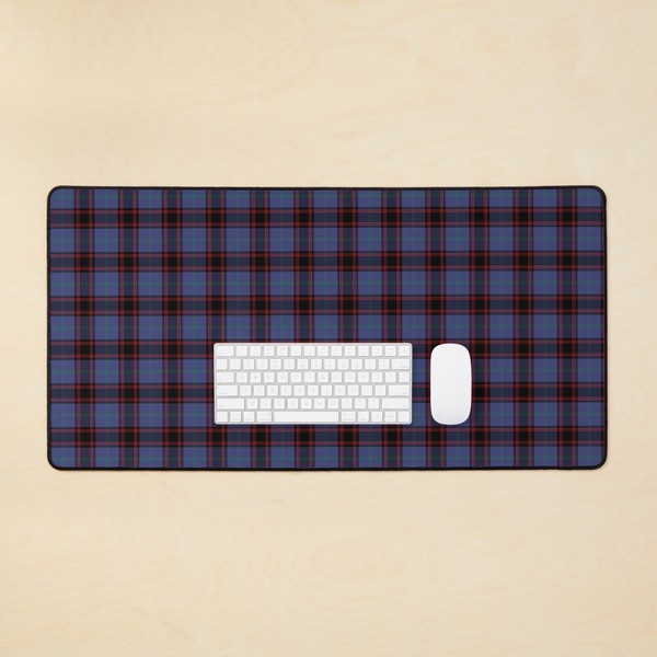 Rutherford tartan desk mat