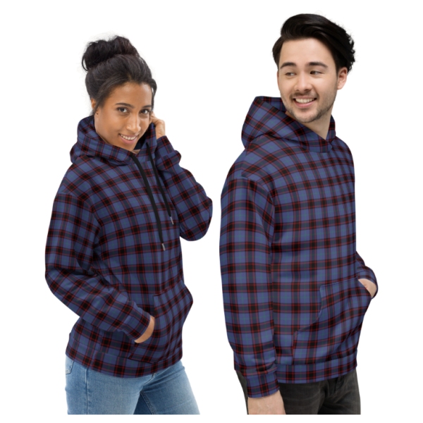 Rutherford tartan hoodie