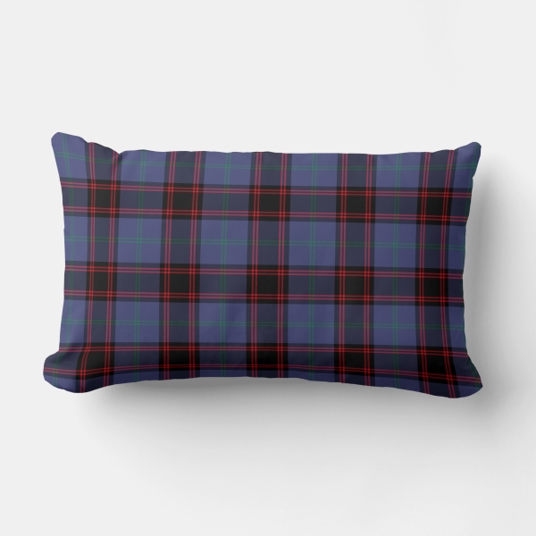 Rutherford tartan lumbar cushion