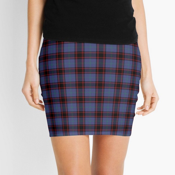 Rutherford tartan mini skirt