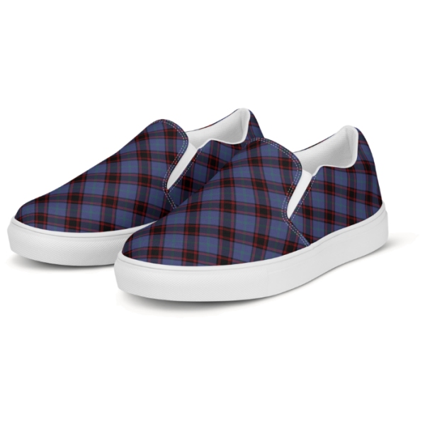 Rutherford tartan men's slip-on shoes