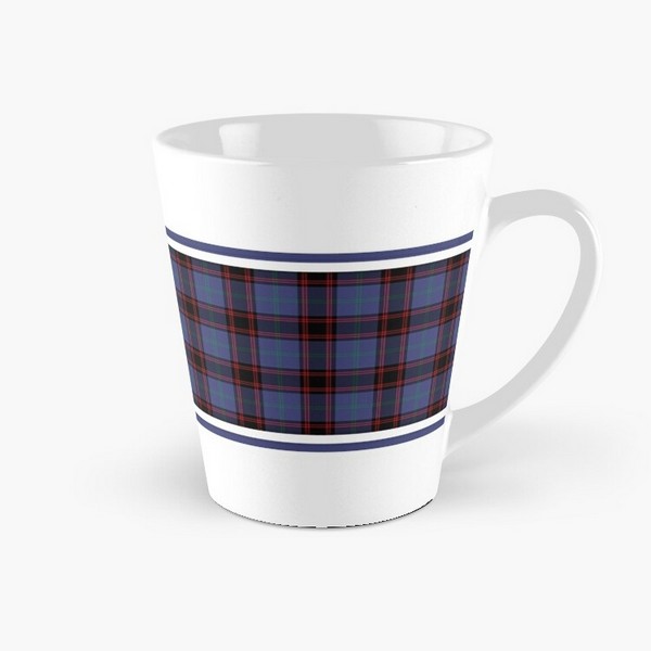 Rutherford tartan tall mug