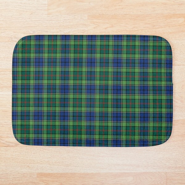 Rutledge tartan floor mat