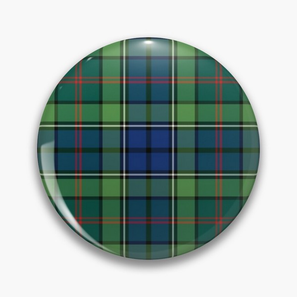 Clan Rutledge Tartan Pin