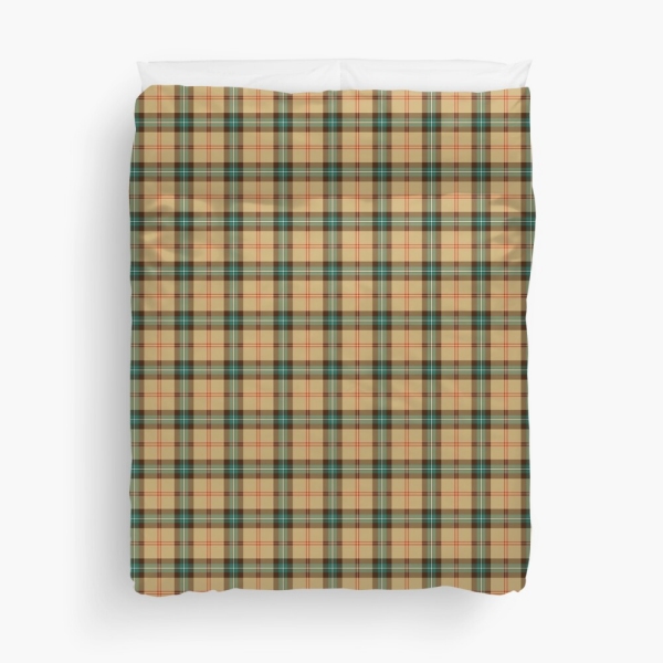 Saskatchewan Tartan Duvet Cover