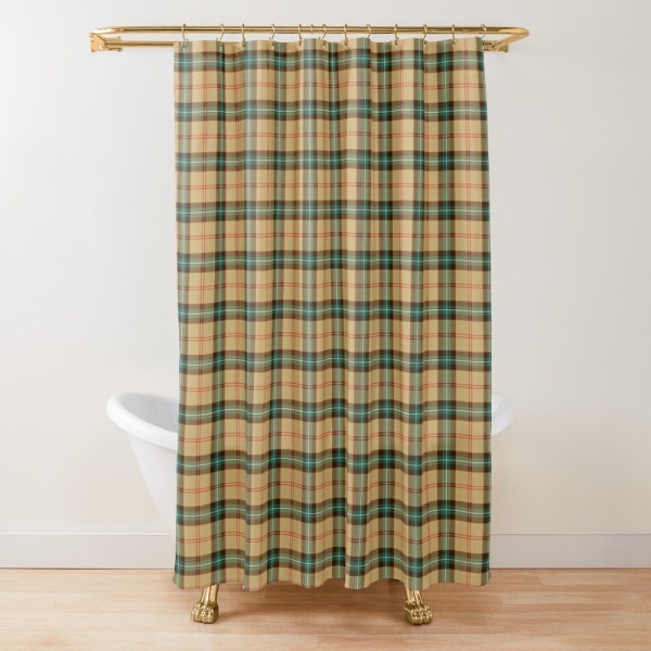 Saskatchewan Tartan Shower Curtain