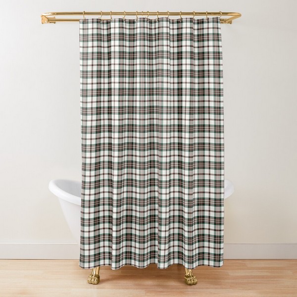 Scott Dress tartan shower curtain